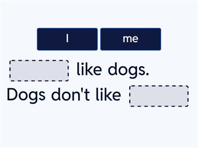 Subject and Object pronouns