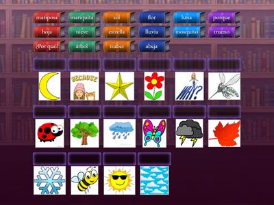 Match-Vocabulario para : Hay y No hay 