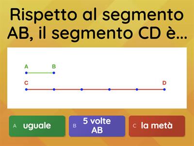 Operazioni di segmenti