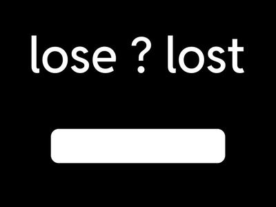 Together 6 Irregular verbs part 2 game 6 A