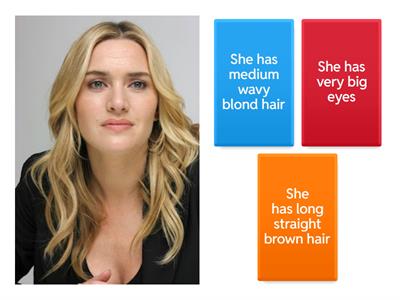  Describing people - physical appearance