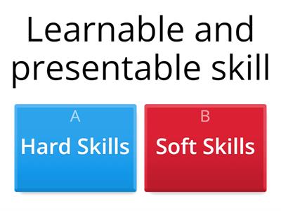 Hard Skills & Soft Skills