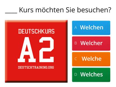 Menschen A1.2, SD 1, Fragen mit welch-?