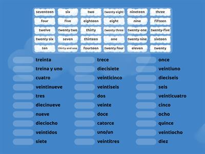 S1A: U0 Numbers 1-31