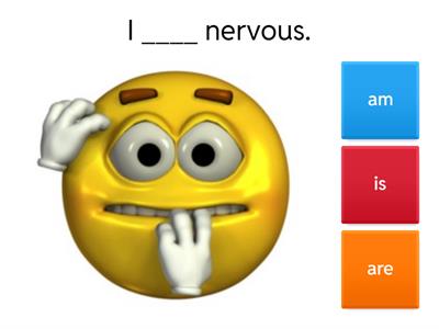 am, is, are