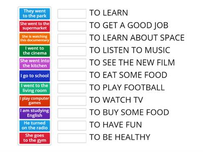 Global english unıt 7- Infinitive of purpose 