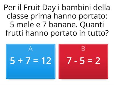 PROBLEMI (ADDIZIONI E SOTTRAZIONI ENTRO IL 20)