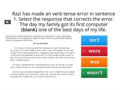 Revising and Editing