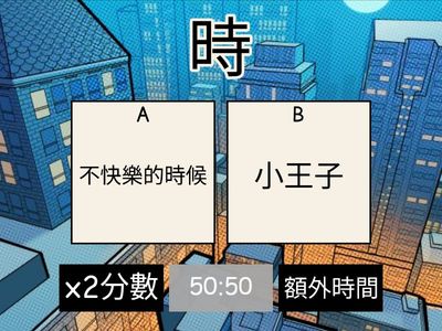 小王子閱讀大意指標