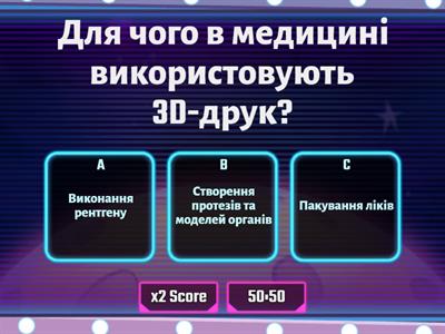 Сфери застосування 3D-друку