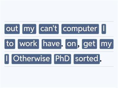 Have/get something done