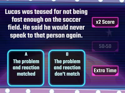 Size of the Problem Size of my reaction. 