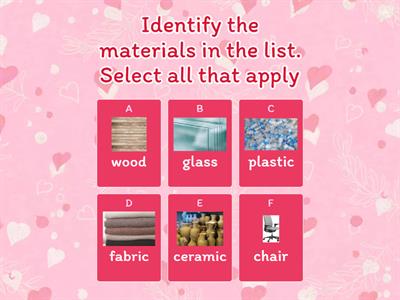 Grade 3 Science- 3. 1 Materials substances and particles