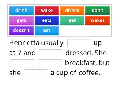 Present Simple: Affirmative and Negative