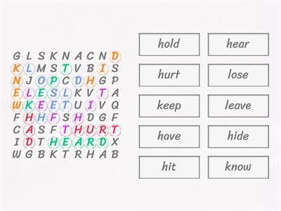 Past Simple- Irregular Verbs 4