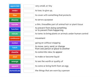 vocab bk 3 lesson 6