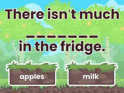 COUNTABLE & UNCOUNTABLE NOUNS