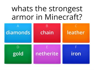 Minecraft Quiz