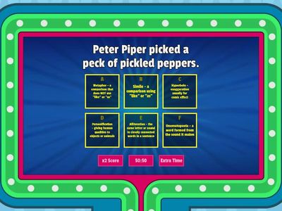 Figurative Language Game Show