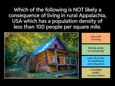 2.2 Consequences of Population Distribution