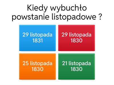 Powstanie listopadowe