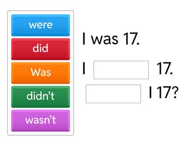 Past Simple Negative and Questions