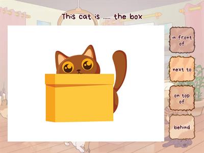 4. Prepositions- Where is the Cat?