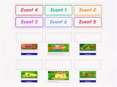 3 Little Pigs story sequence