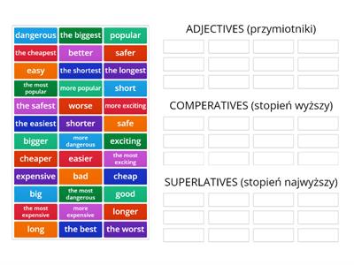  5 klasa Brainy / Unit 3/ stopniowanie przymiotników