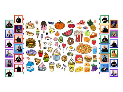 ASL Food and Snack Signs