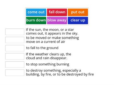 PREPARE 5/ UNIT 4/PHRASAL VERBS