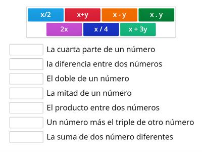 Lenguaje algebraico