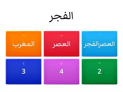 عددركعات الصلاة