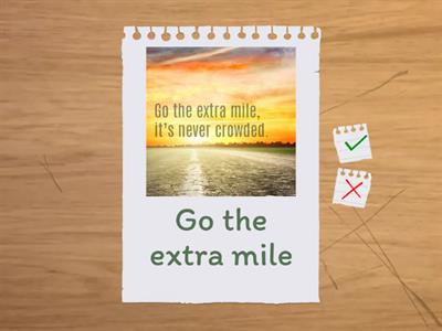 Travel idioms (b1 level)