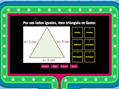 Clasificación de Triángulos