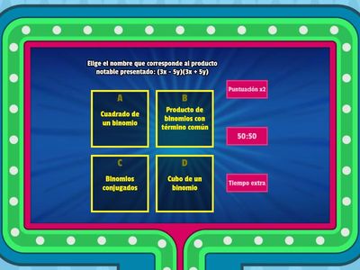 Test 1. Productos notables 