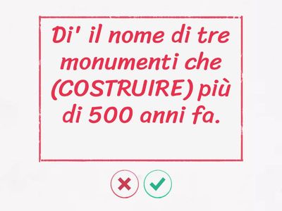 La costruzione passiva: domande e risposte (B2a)