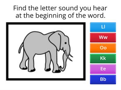 ULS Unit 13 - Lesson 10 Beginning Sounds 