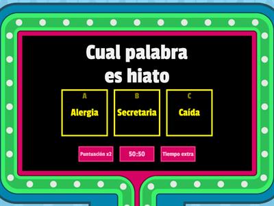  Hiato y diptongo 6º