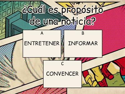 estructura de una noticia