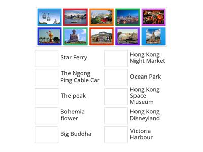 Attractions in Hong Kong 