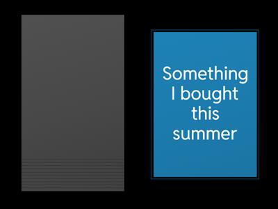 After holidays questions