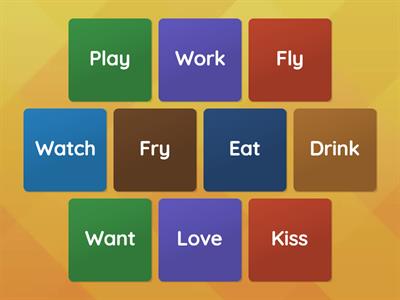 Simple Present - Affirmative Sentences (Basic)