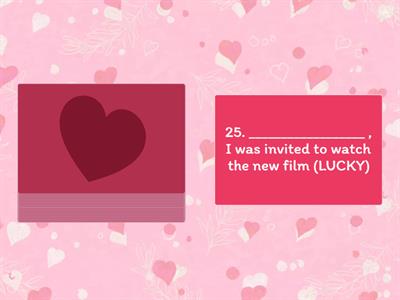  EAP: Word formation gap fill