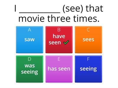 Past Simple vs. Present Perfect