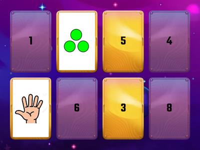 Counting to 5 Matching Pairs 1