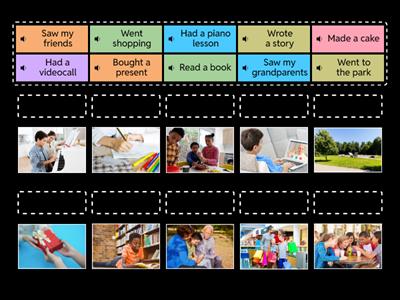 Open up 5 - Unit 4 vocabulary