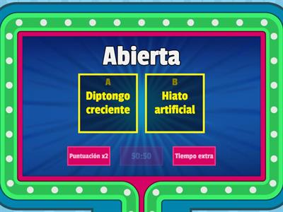 Diptongos, triptongos e hiatos