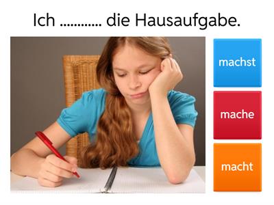 Präsens (Konjugation der Verben) 2