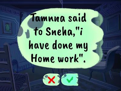 Grammar direct and indirect speech 